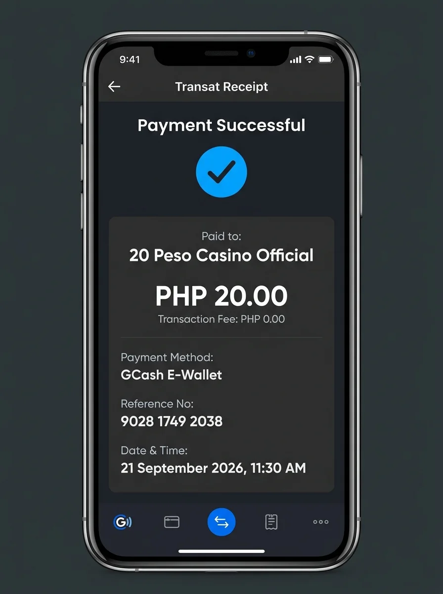 Gcash Payment Proof - YG777 Casino Philippines
